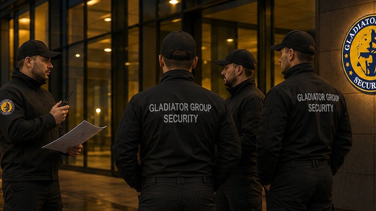 Gladiátor Group Security szolgálatban